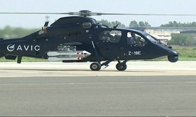 Tiongkok Sukses Luncurkan Helikopter Militer Pertama