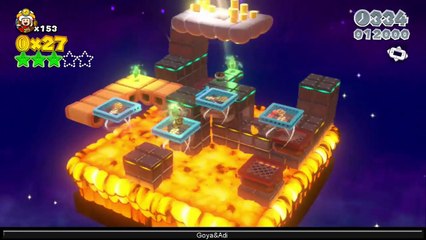 Super Mario 3D World - Part 40 HD - 100% Walkthrough - World Crown - Captain Toad's Fiery Finale