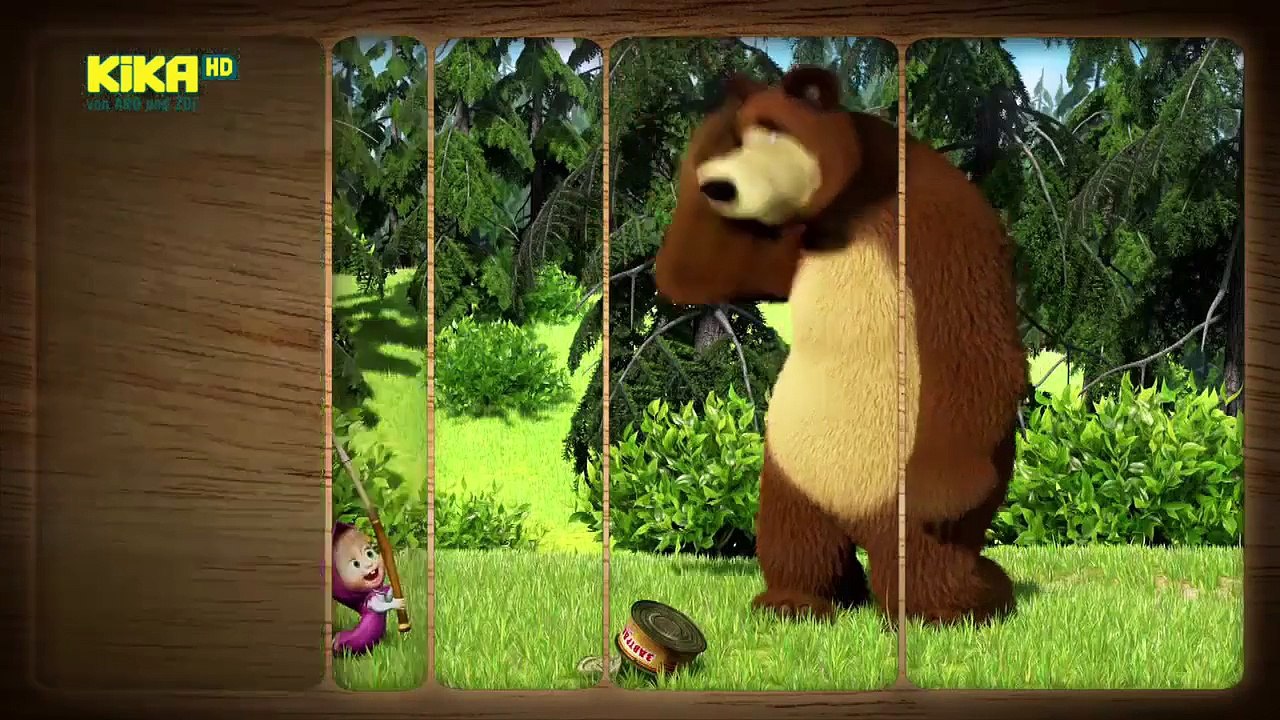 Mascha und der Bär (folge 14) - Maschas tollkühne Schlittenfahrt [HD]