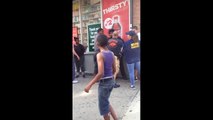 NYPD POLICE BRUTALITY! RACIST COP!!!