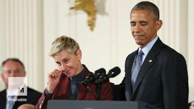 Ellen DeGeneres' touching tribute to President Barack Obama is everything we need today