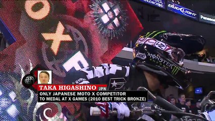 Taka Higashino with the GOLD - X Games