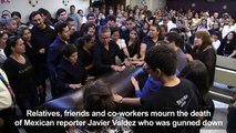 Mexico reporters mourn brave murdered mentor