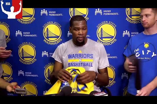 Kevin Durant Postgame Interview _ Warriors vs Spurs _ Game 3 _ May 18, 2017 _ NBA Playoffs