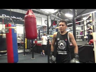 RGBA Future champ josh franko working in riverside EsNews Boxing