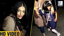 Aaradhya Bachchan CUTELY Poses For Camera