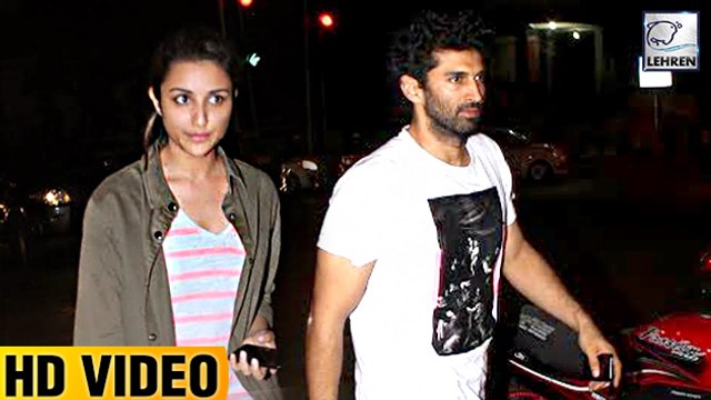 Parineeti Chopra & Aditya Roy Kapur SPOTTED At Dinner Date