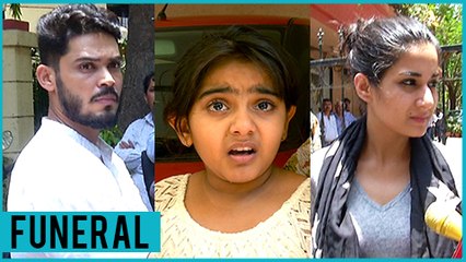 Aditi Rathore, Kunwar Amar, Arsheen Namdaar | Celebrities At Reema Lagoo FUNERAL
