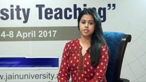 In Conversation with Dr. David Cameron – Teachers training - Jain University