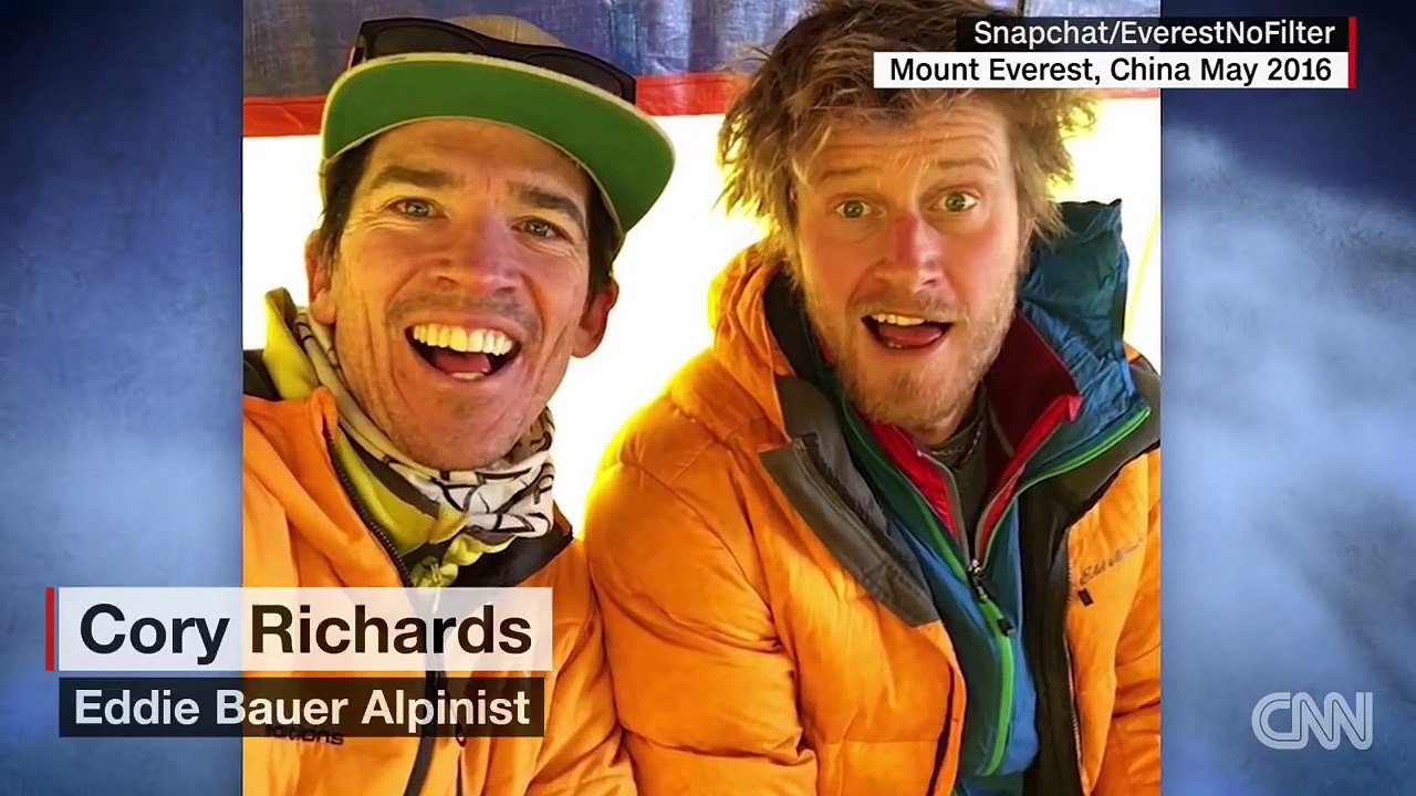 #EverestNoFilter  Snapchat on Everest with Corey Richards and Adrian Ballinger 2017