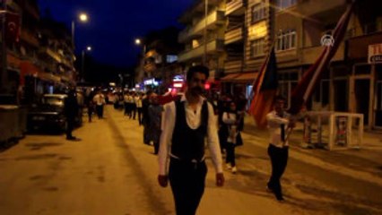 Gençlik Haftası Nedeniyle Fener Alayı Düzenlendi