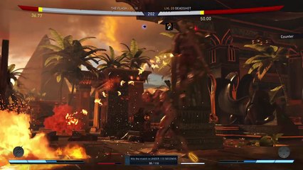 Injustice 2 The Flash vs Deadshot