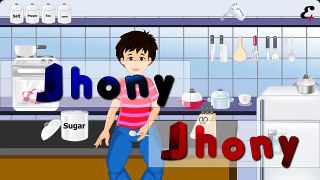 johny johny yes papa popular nursery rhyme with lyrics