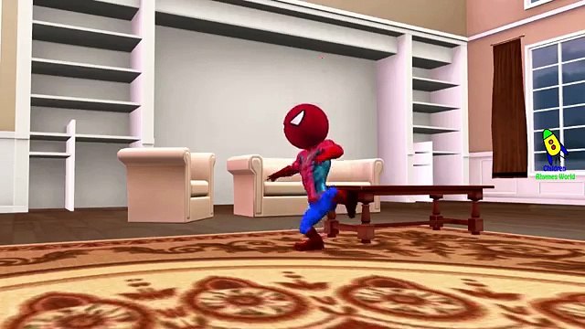 Spiderman Johny Johny Yes Papa Rhymes for Children Nursery Rhymes Cartoons for Kids