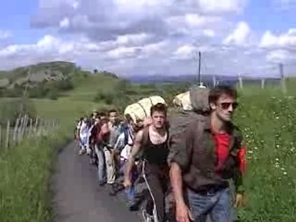 Marche d'été 2007 ARS-Combat Vive le communisme !