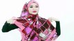Criss Cross Hijab Tutorial With Niqab  Easy Criss Cross Hijab style For Party.
