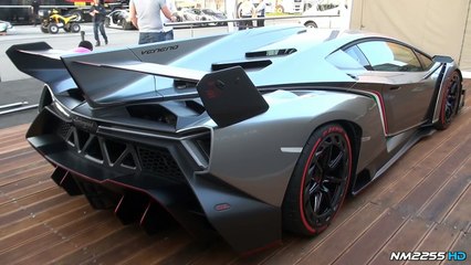 Lamborghini Veneno SOUND - Start Up and REVS!!