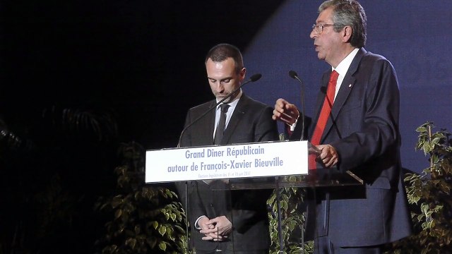 Grand dîner républicain autour de François-Xavier Bieuville - Présentation de Patrice Pinard suppléant