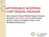 Affordable Shopping Cart Design and Packages