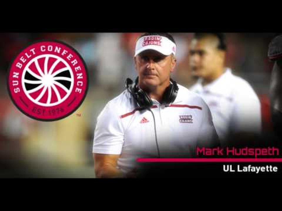 10/17 Sun Belt Football Media Teleconference: UL Lafayette Head Coach Mark Hudspeth