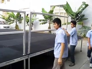 105_stage_Decent Stage rack in the cases ltd Guardrails