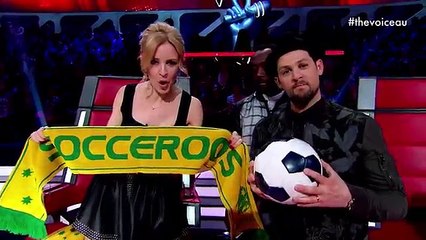 Coaches get World Cup fever   The Voice Australia 2014