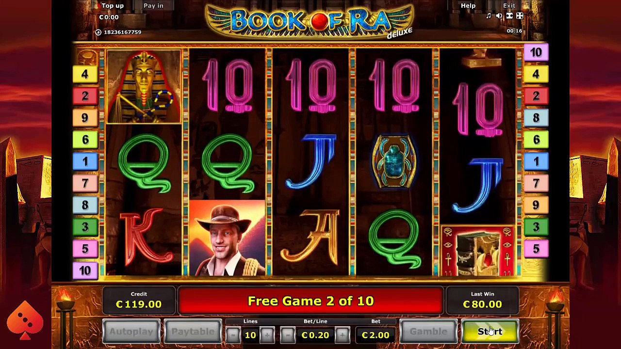 Slot - BIG WIN JACKPOT - Book of Ra Deluxe - ZZZ Slots