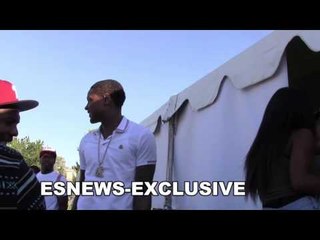 rap stars lil durk and fat joe at mayweather party for yaya EsNews Boxing