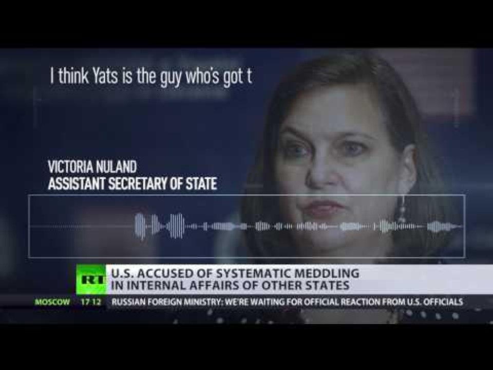 Rhymes with hypocrisy: US accused of systematic meddling in internal affairs of other states