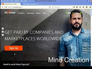 How to get Payoneer Master Card 2017 Pakistan_India