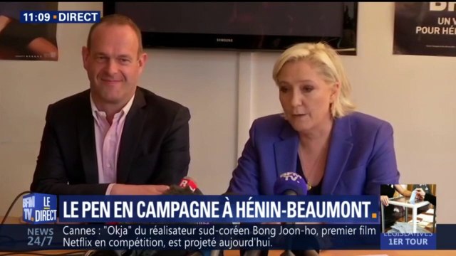 Législatives : Marine Le Pen veut représenter la seule opposition ferme et sérieuse