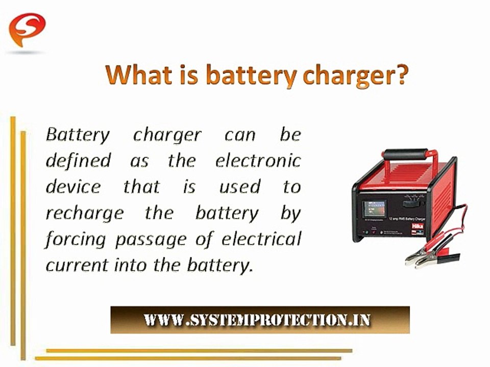 Types of Industrial Battery Chargers by System Protection