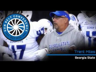 10/10 Sun Belt Football Media Teleconference: Georgia State Head Coach Trent Miles