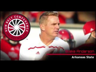 10/10 Sun Belt Football Media Teleconference: Arkansas State Head Coach Blake Anderson