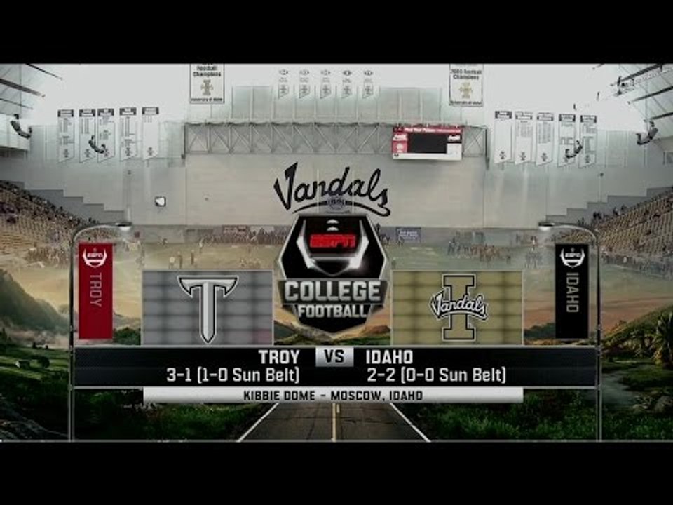 10/1/16: Idaho vs. Troy Highlights