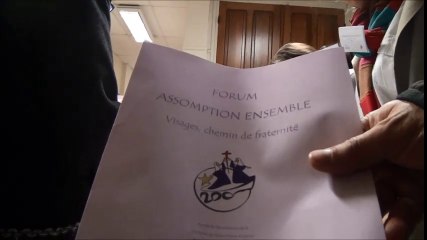 Forum Assomption Ensemble - Arrivée et Accueil