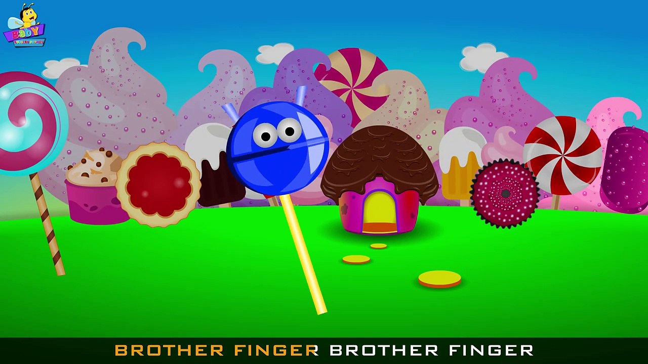 Lollipop Finger Family  _ Finger Family Songs _ Finger Family Lollipop