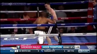 Skender Halili vs Jason Thompson Highlights Round of the Year, Huge KNOCKOUT