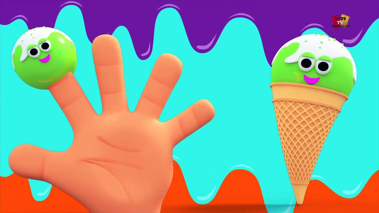 Eis Finger Familie _ Finger Familie Song _ Kinder reimen _ Ice Cream Finger