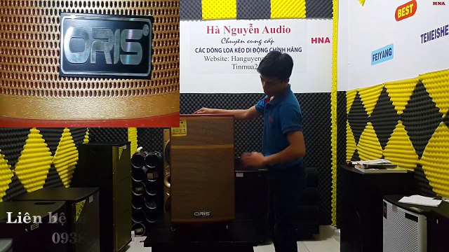 Review + Test âm thanh Loa vali kéo ORIS TO - 815 - Loa karaoke di động tích hợp phát sóng WIFI.
