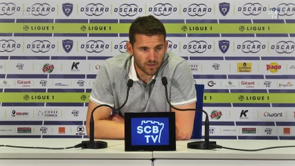 Marseille-Bastia : Conf. d'avant-match de J-L. Leca