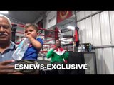 FLOYD MAYWEATHER MEETS NOEL TORRES BEST MEXICAN SINGER TODAY! PEsNews Boxing
