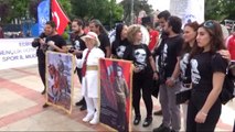 Edirneli Gazeteciler Tek Tip Atatürk Tişörtü Giydi