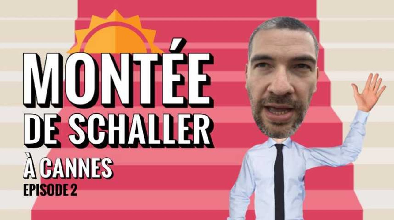 Montée de Schaller à Cannes, avec Niels Schneider