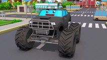 Learn Colors with Monster Truck and Cubes Coloring for Children - Colors for Kids Toddlers