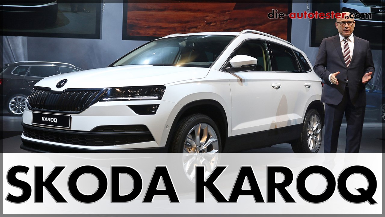 Stockholm: SKODA feiert die Weltpremiere des neuen SKODA Karoq | SUV | Auto | Deutsch