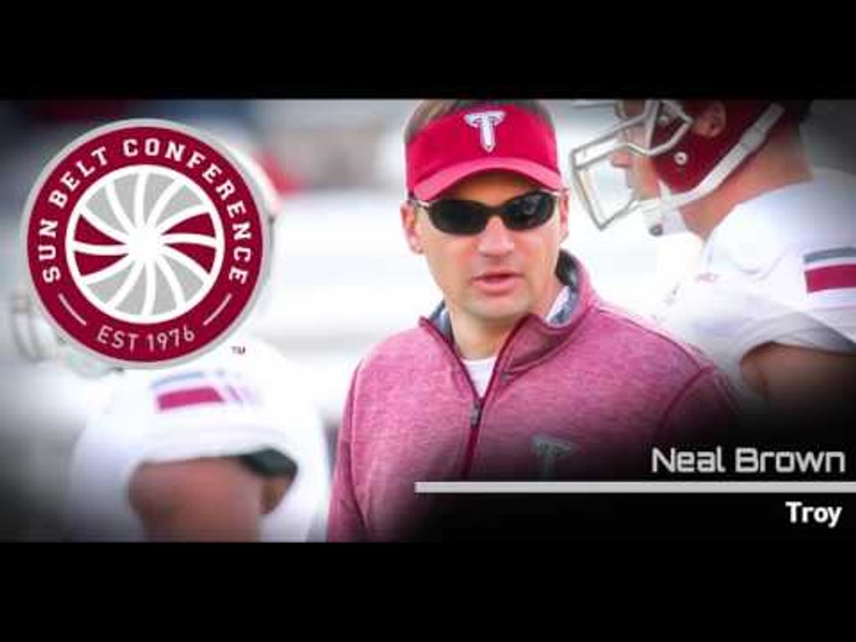 Sun Belt Football Media Teleconference - Troy H...