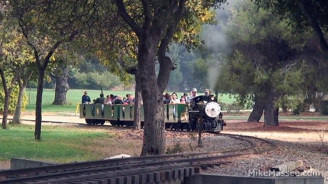 The Beautiful Billy Jones Wildcat Railroad at Vasona Park - 18 gauge Live Steam in Los Gatos - 60p
