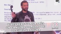 Vives réactions après  un canular homophobe de Cyril Hanouna