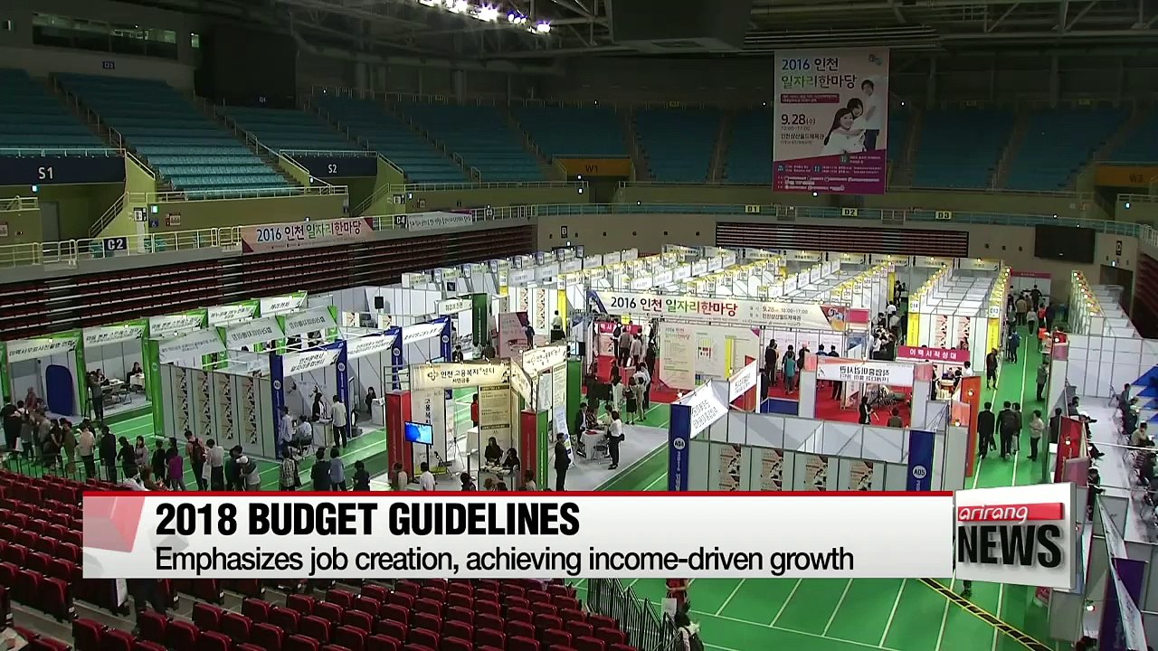 Finance ministry released guildelines for ministries to reflect President Moon's policies